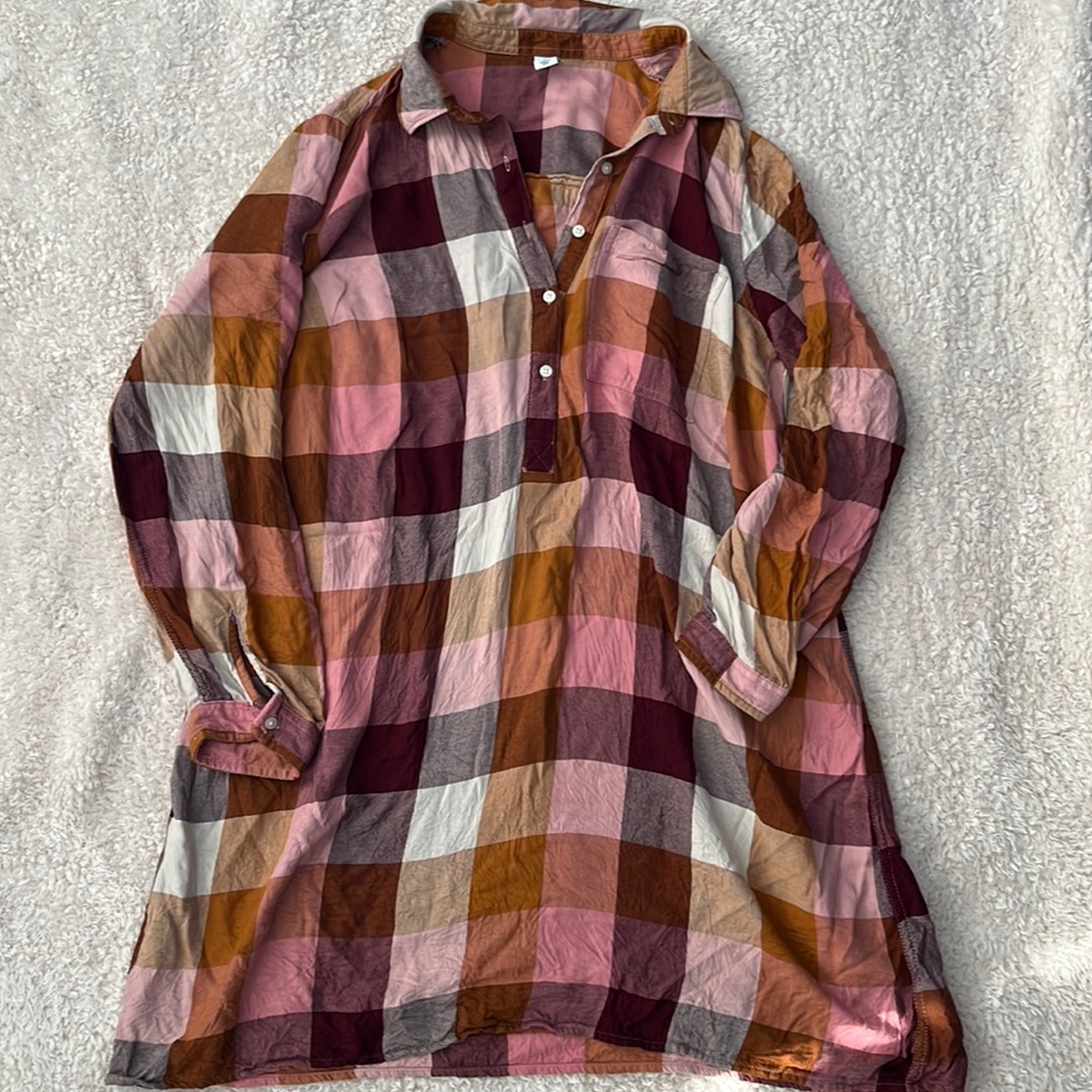 Old Navy Flannel tunic